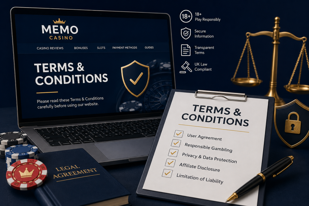 Terms & Conditions – Memo Casino