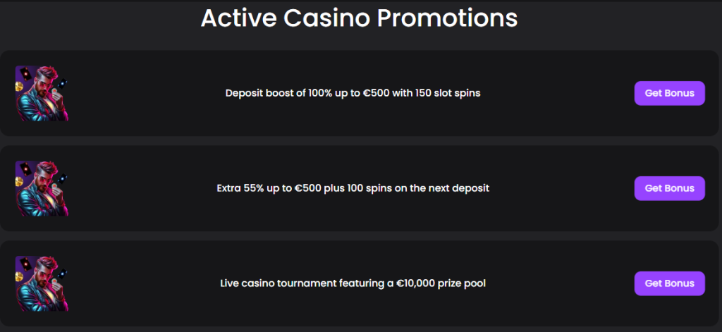 Memo Casino Bonus